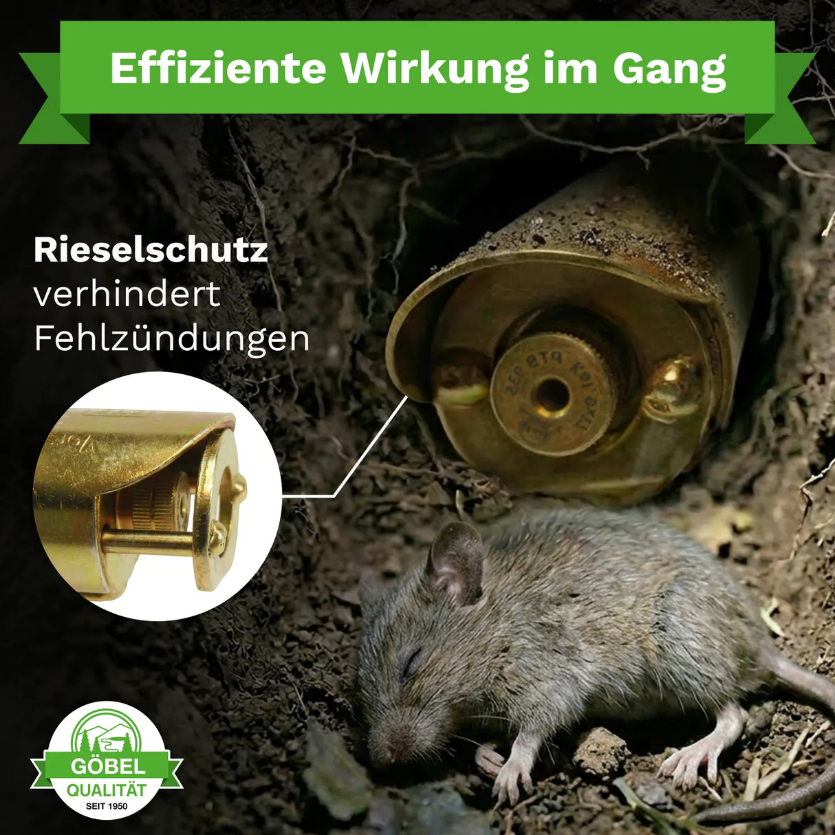 Wühlmausschussfalle »Classic« Wühlmausfalle