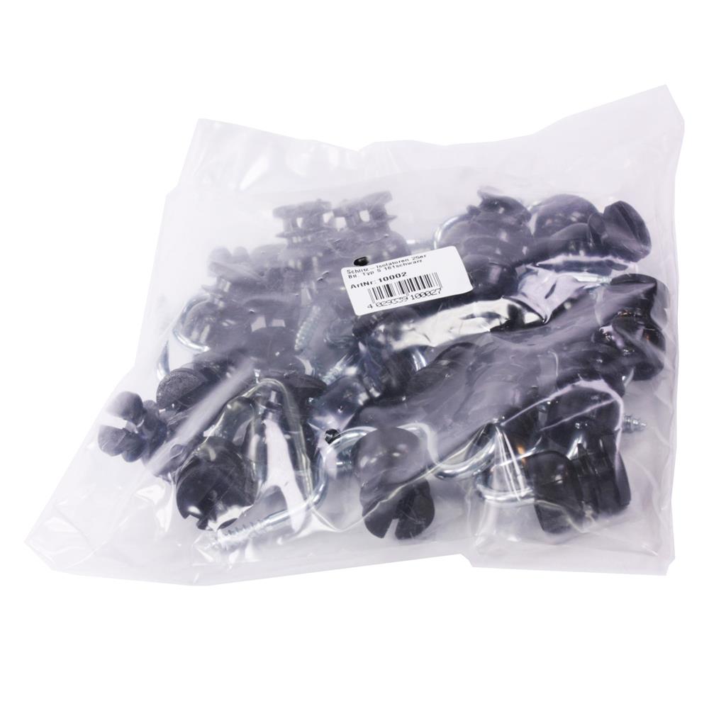 25x Schlitzisolatoren »S161« für Litze, Draht