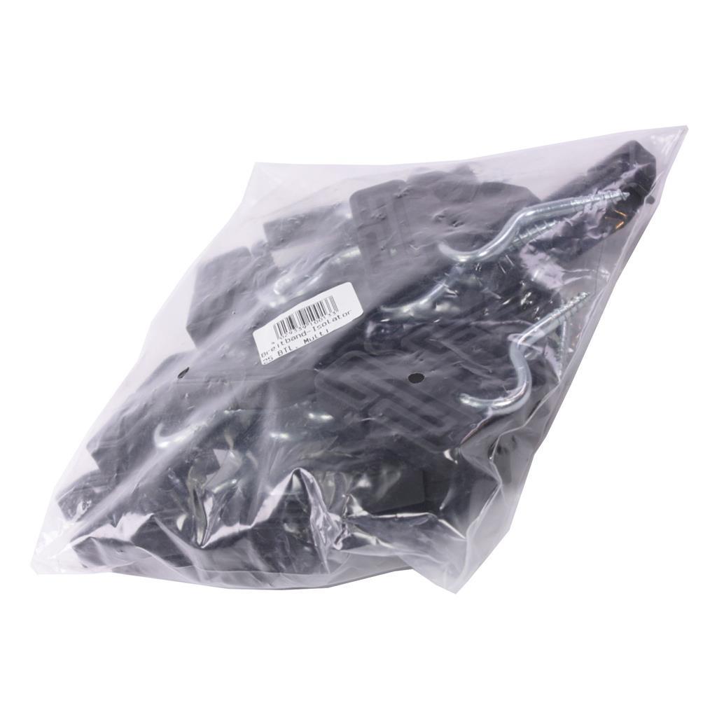 25x Breitbandisolatoren »Multi« für Litze, Band