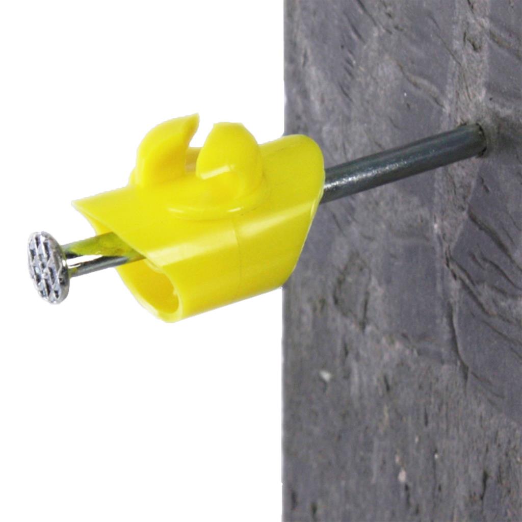 100x Nagelisolatoren »Easy« für Litze, Draht · inkl. Nägel