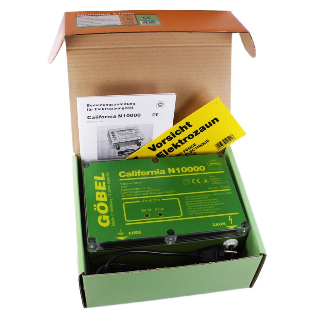 Weidezaungerät 230v »California N10000 « bis 50km