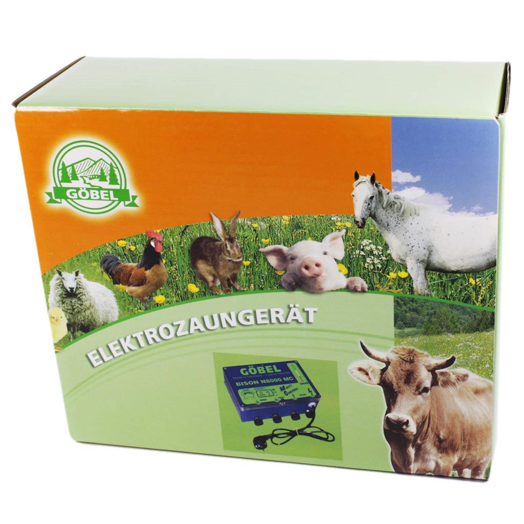 Weidezaungerät 230v »BISON N8000 MC« bis 80km