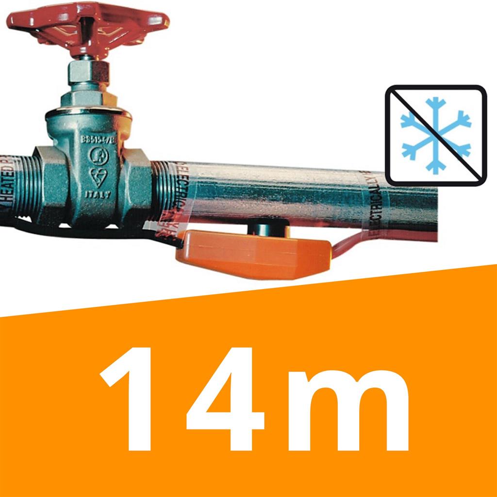 Heizkabel »EasyHeat« für Rohr, Leitung, Rinne · von 1m - 49m