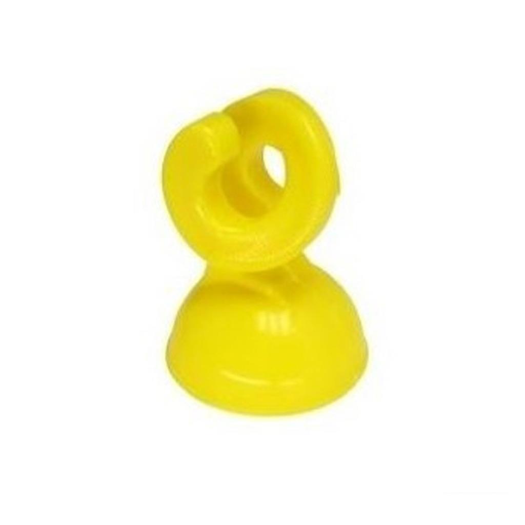 25x Kopfisolator »Nylonöse« für Federstahlpfahl 7mm