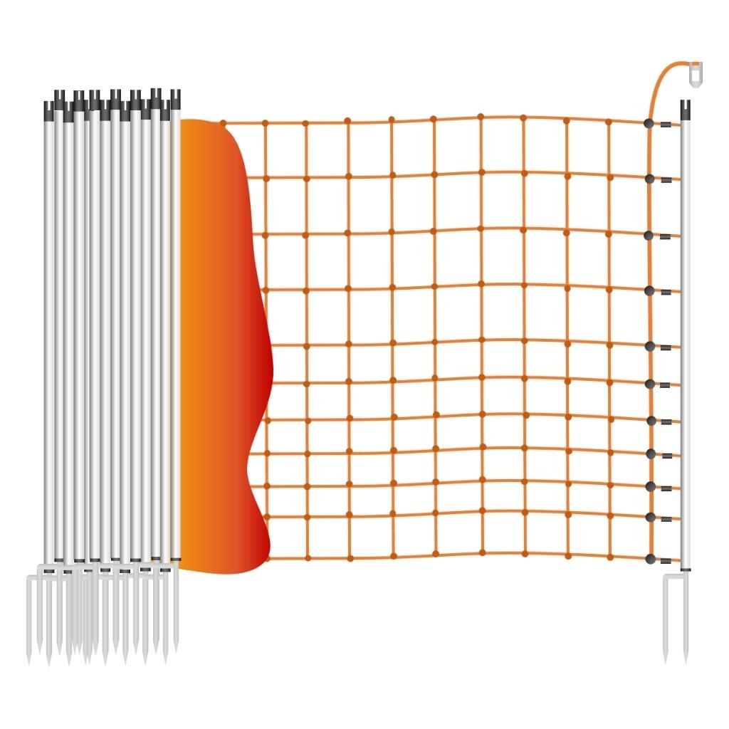 Pferdenetz »Euronetz« Weidenetz · 50m 2 Spitzen, 145cm