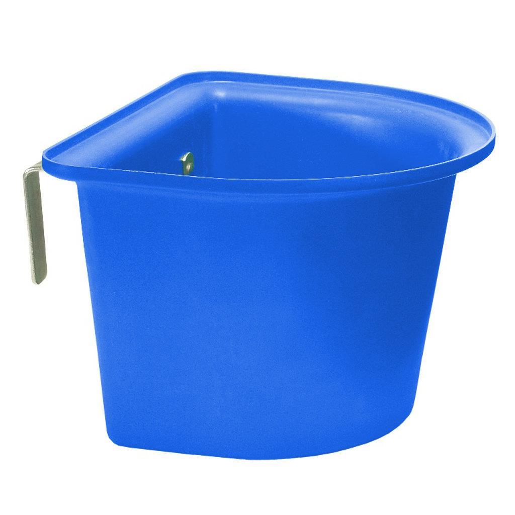 Pferdekrippe »Voyage« Transportkrippe · 2 Metallhalter, blau