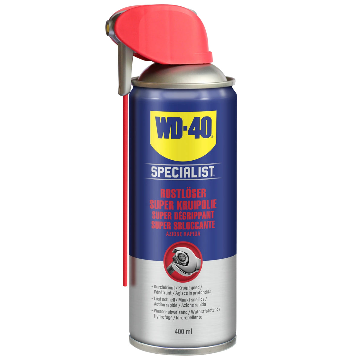 Wd40 »Specialist« Rostlöser, gebrauchsfertig · 400ml Sprayflasche