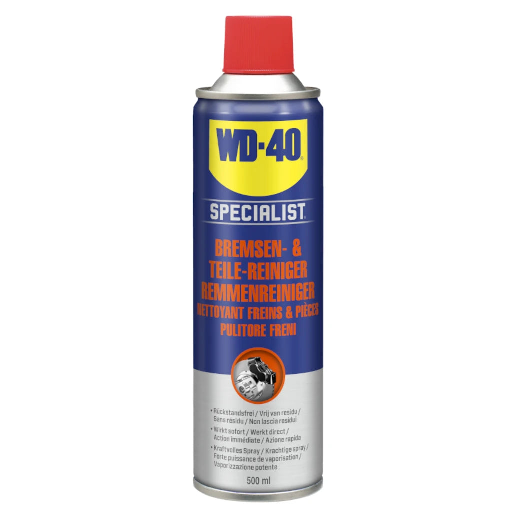 Wd40 »Specialist« Bremsenreiniger, gebrauchsfertig · 500ml Sprayflasche