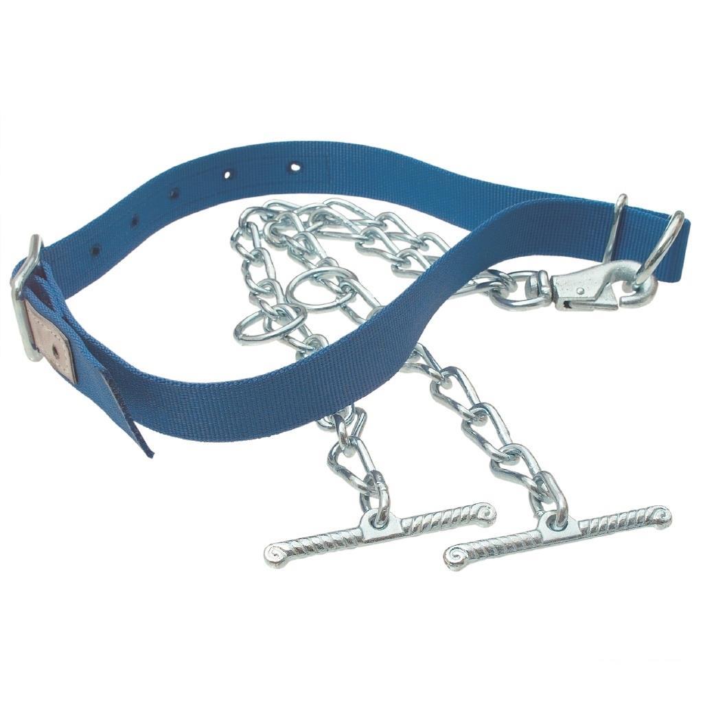 Anbindung »Trevira« Halsriemen mit Kettenenden