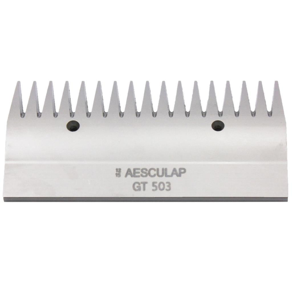 Scherkamm »Aesculap GT 503« obere Schneidplatte 17 Zähne