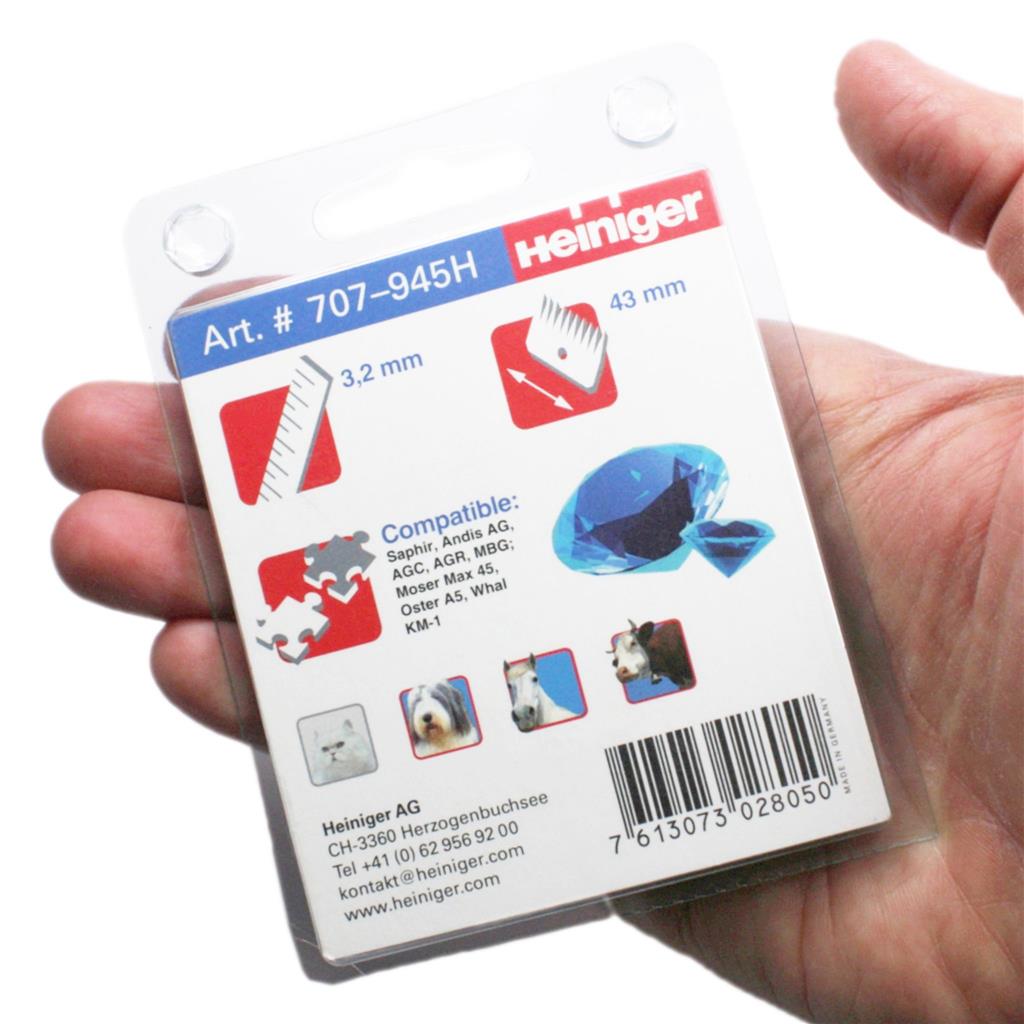 Scherköpfe »Heiniger Saphir 7F« 3,2mm