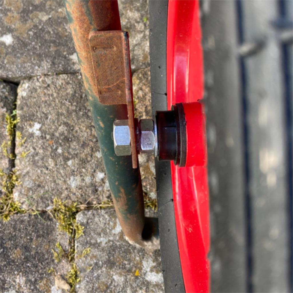 Schubkarren Rad »4.80/4.00-8« luftbereift, komplett · Achse 20mm