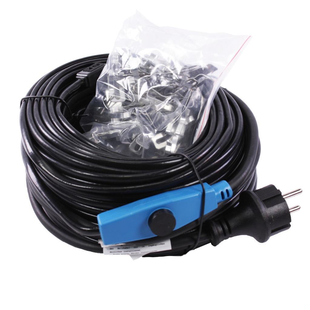 Dachrinnenheizung »IP 8« wasserdicht, für Rohr, Rinne · 10m - 50m