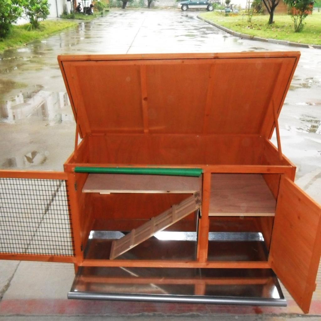 Kleintierstall »Jumbo« zur Kaninchen Haltung · 120x61x74cm