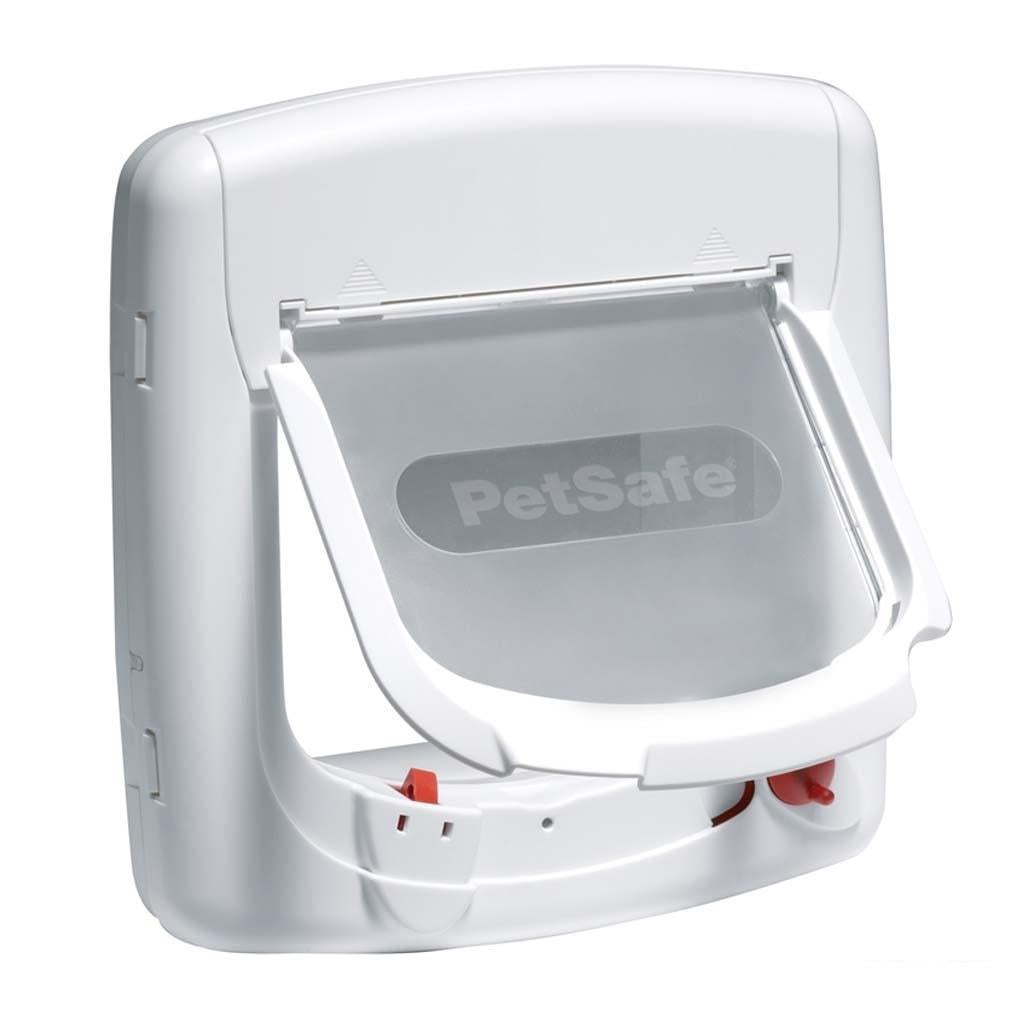 Katzen Klappe »Luxus« Haustiertür · 175x168mm, weiß