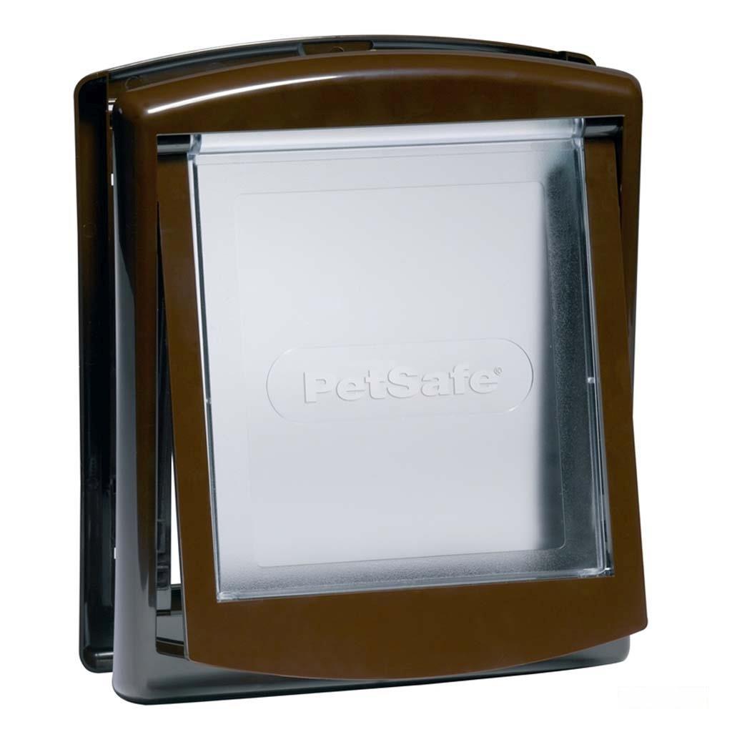 Katzentüre »Staywell« Haustierklappe · 185x158mm, braun