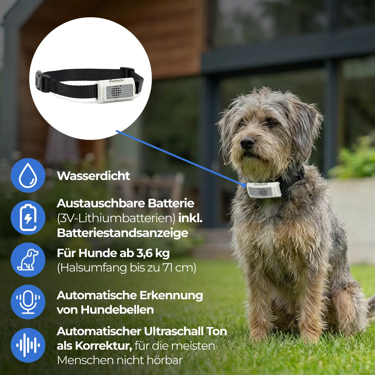 Anti Bell Halsband »Basic« PetSafe Ultraschall Halsband