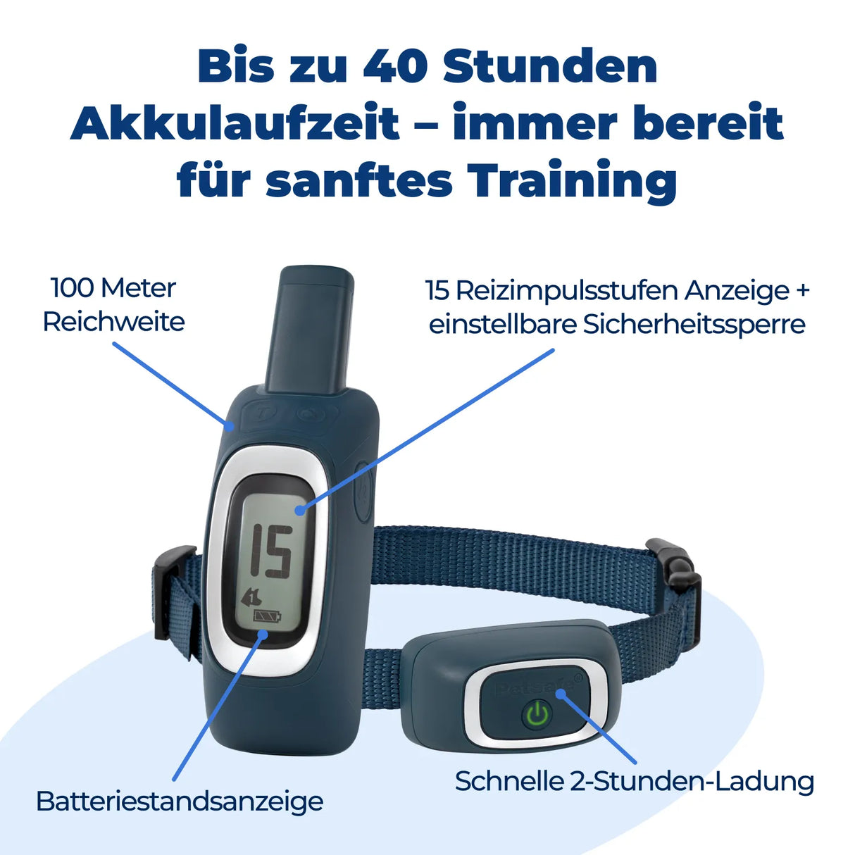 Ferntrainer »Lite« PetSafe Erziehung für sensible Hunde · 100m, ab 3,6kg