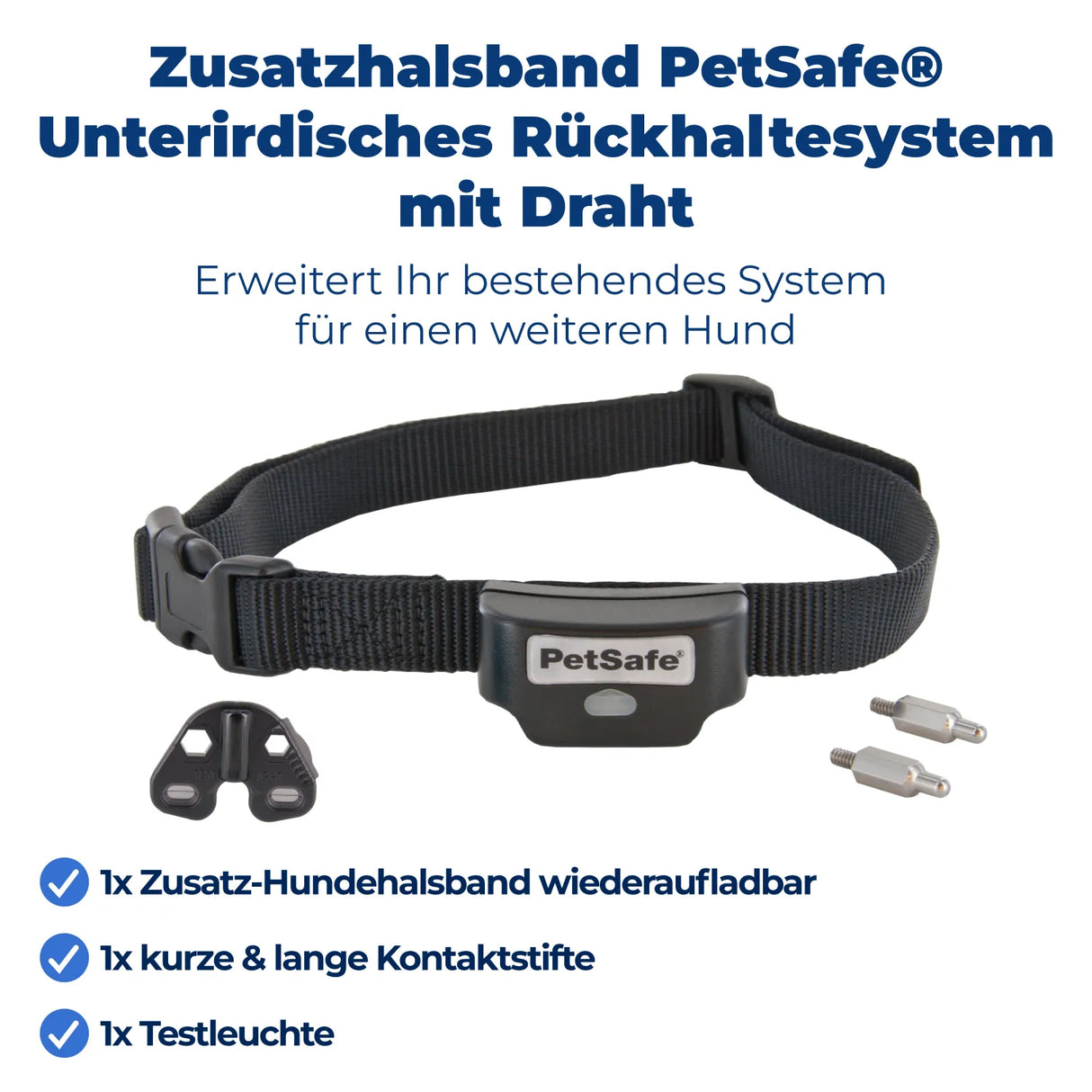 Unsichtbarer Haustierzaun »Add-A-Dog« Zusatz Halsband · Akku, 4-stufig