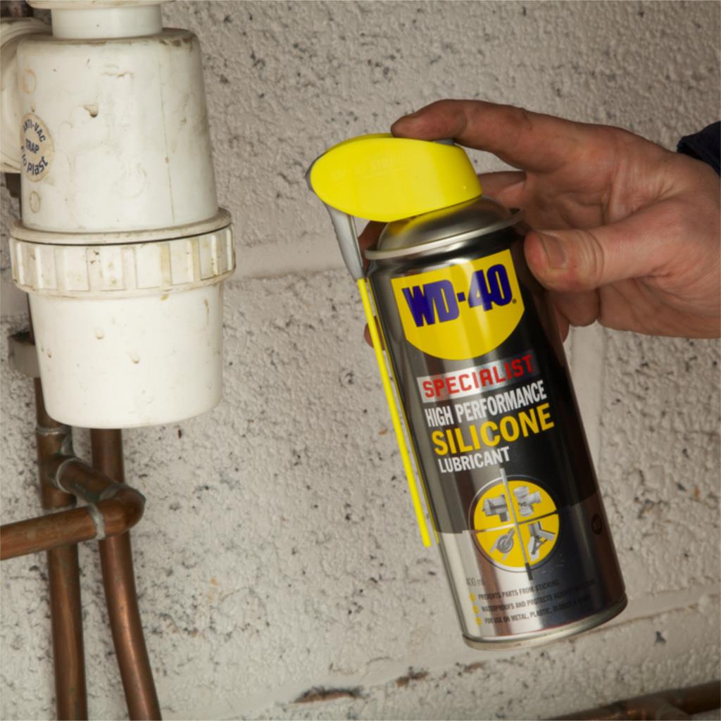 Silikonspray »WD40 Specialist« schmiert, hinterlässt Silikonschutz · 400ml