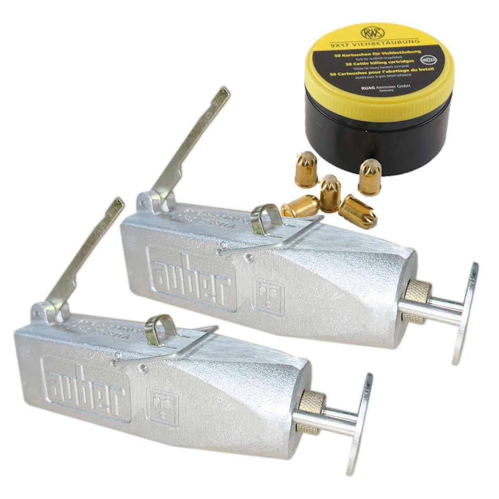 2x Wühlmaus Selbstschussfalle Auber »Set« inkl. 50 Platzpatronen