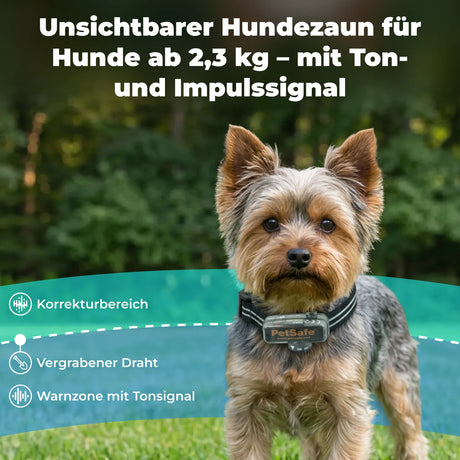 Unsichtbarer Hundezaun »Deluxe« erweiterbar auf 10ha · ab 2,3kg