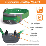Teletac »sportDOG« Erziehungshalsband · 16-stufig