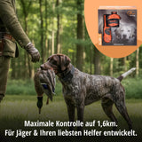 Teletakt »sportDog« Handgerät, Halsband, Beeper · 1,6km, 7-stufig