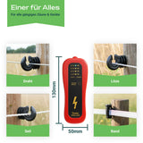 Zaunprüfer »Redster« Weidezaunprüfer mit Sensor · bis 8.000V