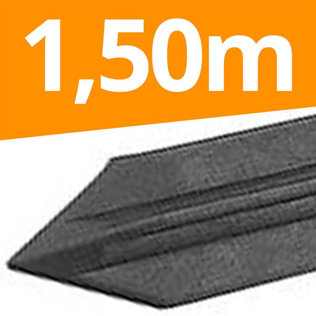 Recyclingpfäle »Kreuz« Zaun Pfosten · 7x7cm, 1,50m