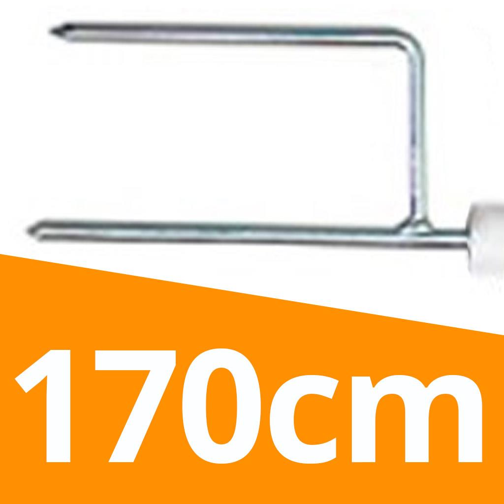 Elektronetz »Euronetz Jumbo« Ersatzpfahl · 2 Spitzen, 170cm