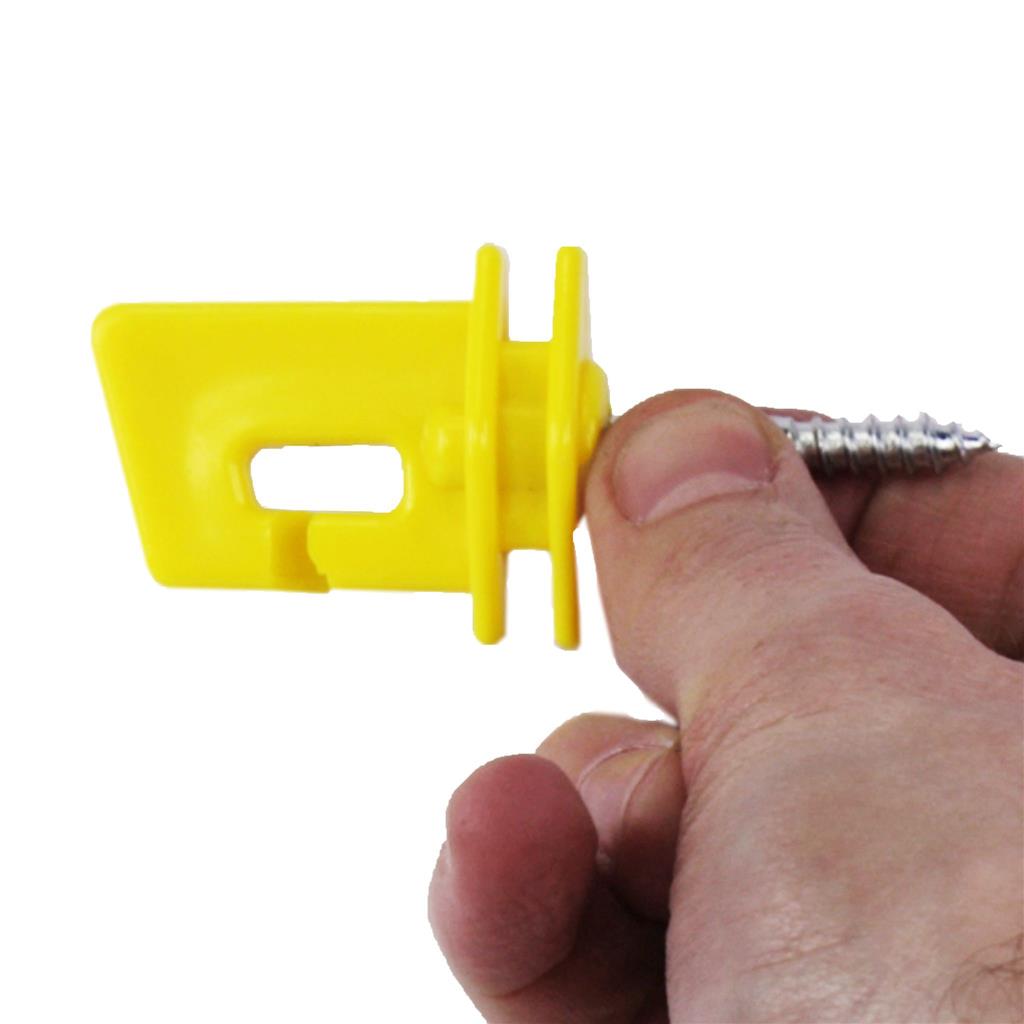 25x Breitbandisolatoren »S461« für Litze, Band