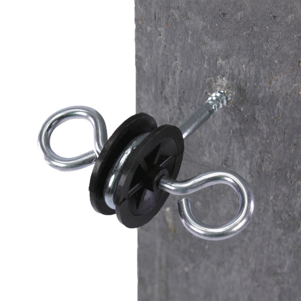 10x Torgriffisolator »Classic« für Weidetor · 2 Ösen