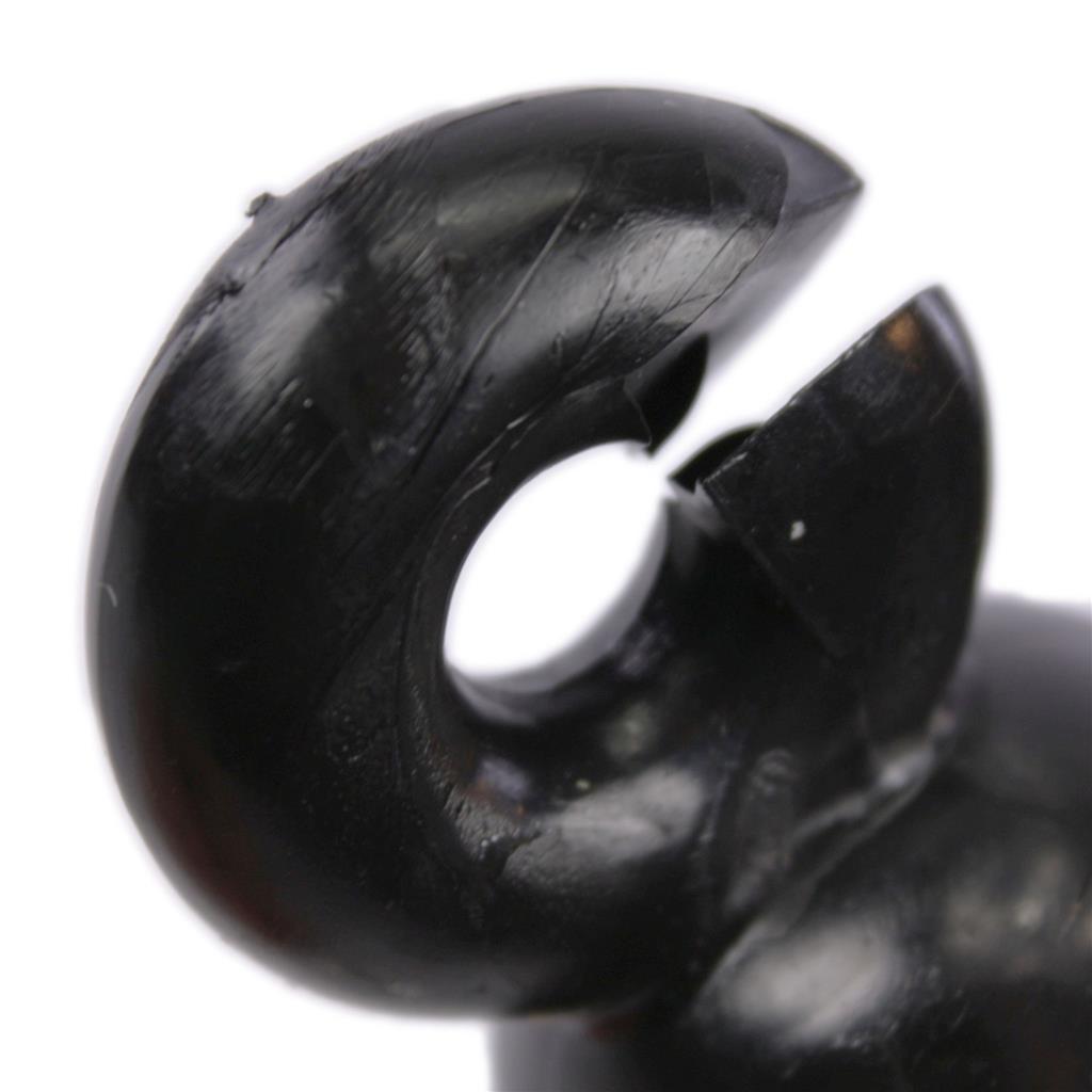 25x Ringisolatoren »Vollring« für Litze, Draht · 13cm Langstiel