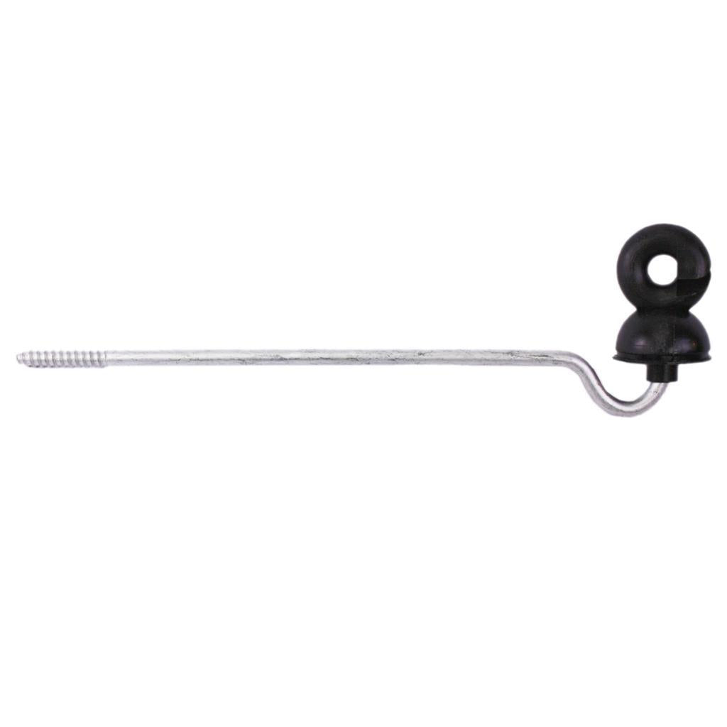 10x Ringisolator »Vollring« für Litze, Draht · 22cm Langstiel