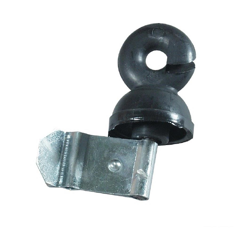 50x Zusatzisolator »Metallklemme« für Weidezaunpfähle