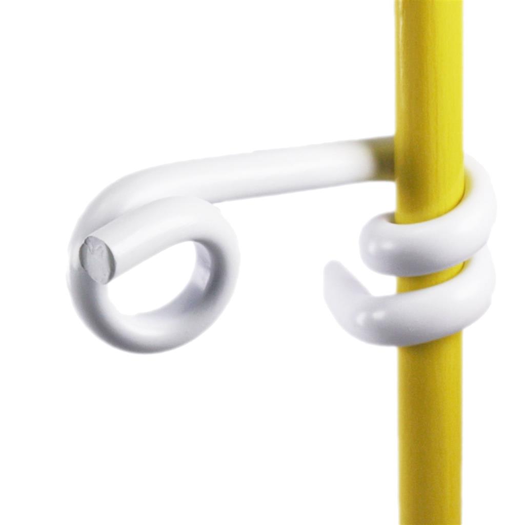 25x Klemmisolator »Fiberglaspfahl« für Ø 10mm Pfahl · Litze