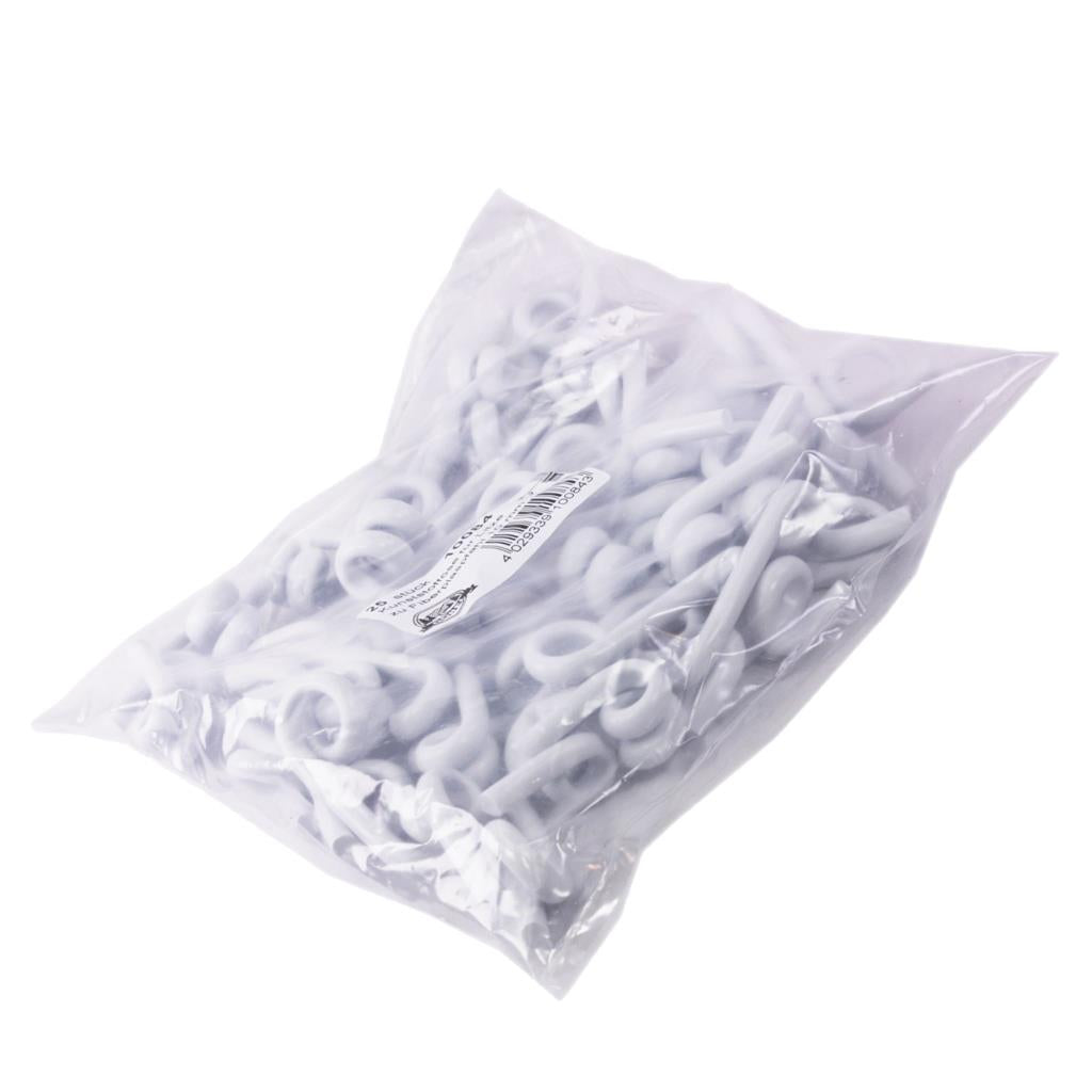 25x Klemmisolator »Fiberglaspfahl« für Ø 10mm Pfahl · Litze