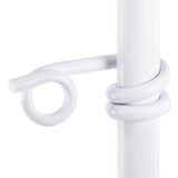 25x Klemmisolator »Kunststoffpfahl« für Ø 19mm Pfahl · Litze