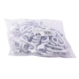 25x Klemmisolator »Kunststoffpfahl« für Ø 19mm Pfahl · Litze