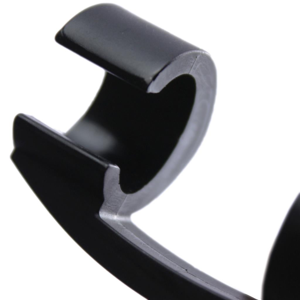 25x Klemmisolator »Kunststoffpfahl« für Ø 19mm Pfahl · Draht