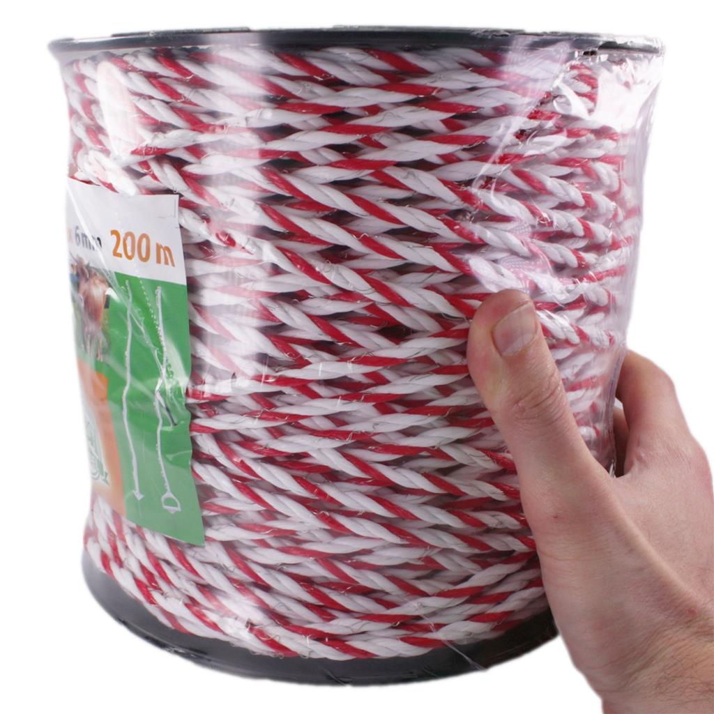 Elektroseil »Torero« Weidezaunseil · 6mm, 200m