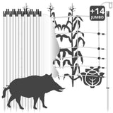 Wildschweinzaun »Euronetz« Wildschweinabwehr · 30m 1 Spitze, 75cm