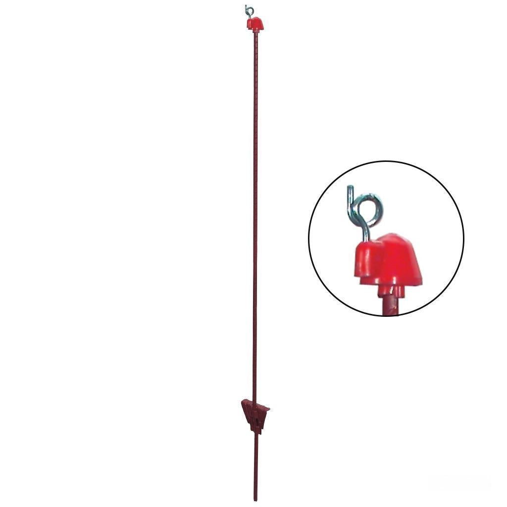 Weidezaunpfähle »Utina« 10x, Metallpfähle · oval 5x10mm, 105cm