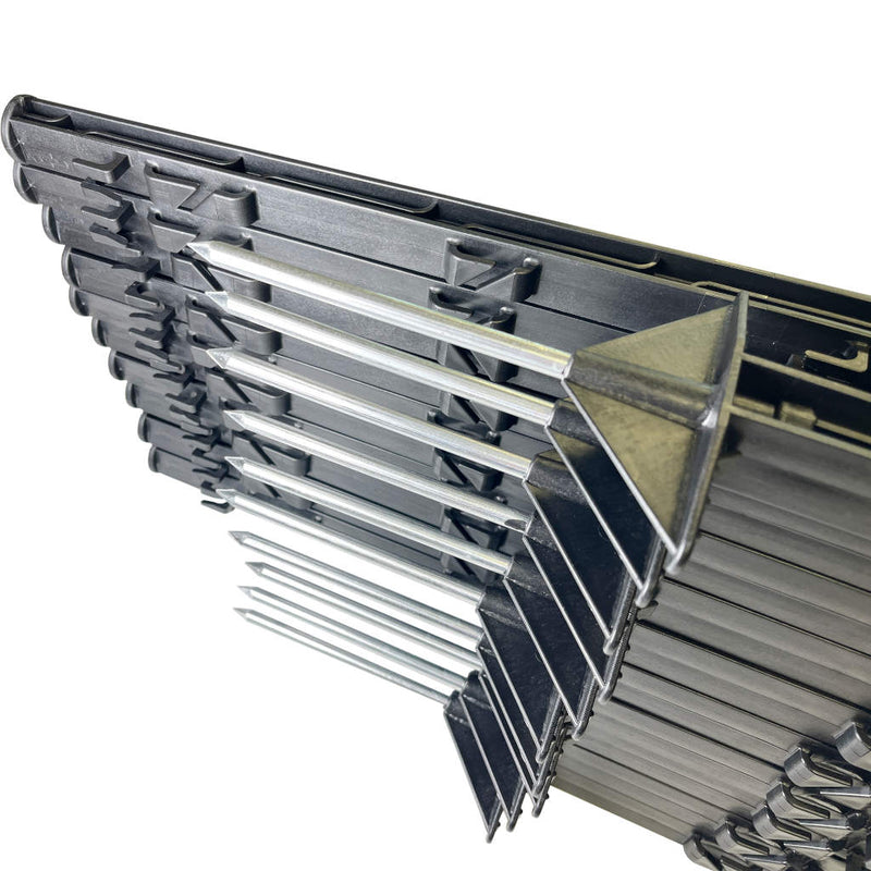 20x Weidezaunpfähle »Dreieckstritt« 105cm Kunststoffpfähle