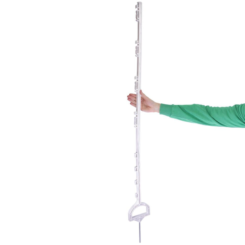 10x Steigbügelpfähle »Steigbügel« 155cm Kunststoffpfähle