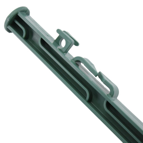 10x Weidezaun Pfähle »Dreieckstritt« 105cm Kunststoffpfähle