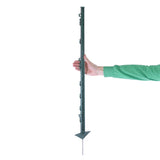 20x Weidezaunpfähle »Dreieckstritt« 105cm Kunststoffpfähle