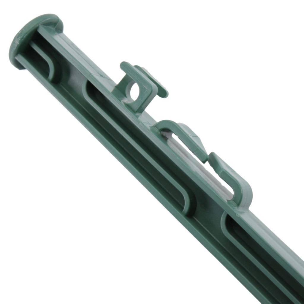 20x Weidezaunpfähle »Dreieckstritt« 150cm Kunststoffpfähle