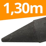 165 x Recyclingpfähle »Rund« 1,30m 4,5cm Palette